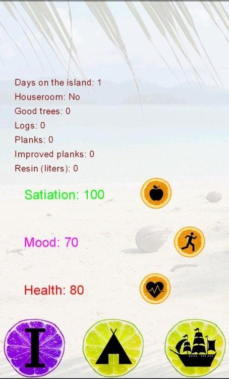 Desert island (text game)