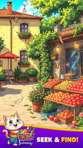 Spot The Cat - Hidden Objects