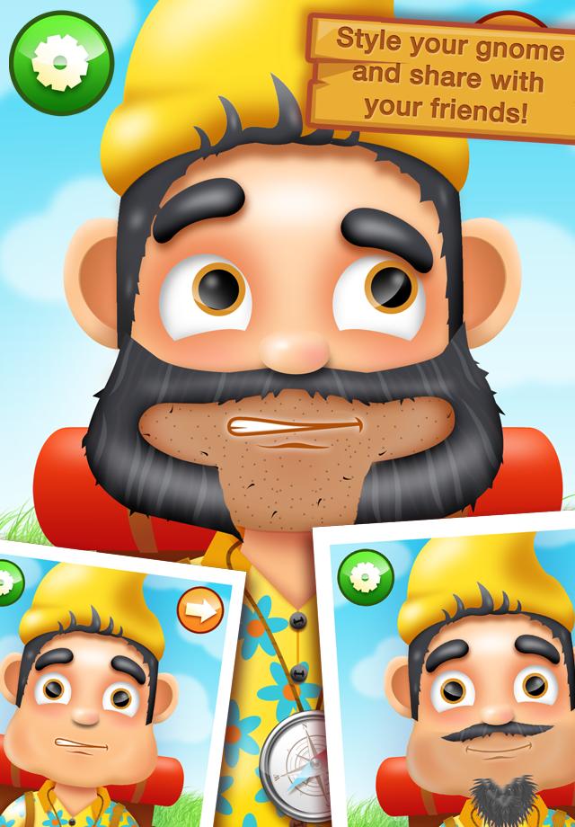 Hairy Face Salon Gnome Shave