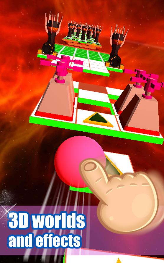 Rolling Ball Sky 3D