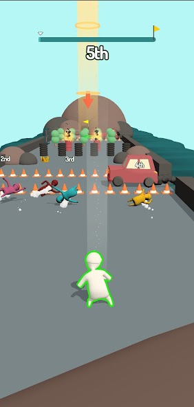 Crazy Golf Race