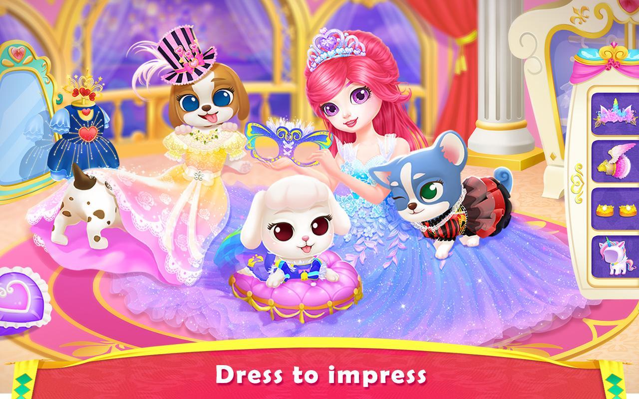 Royal Puppy Costume Party